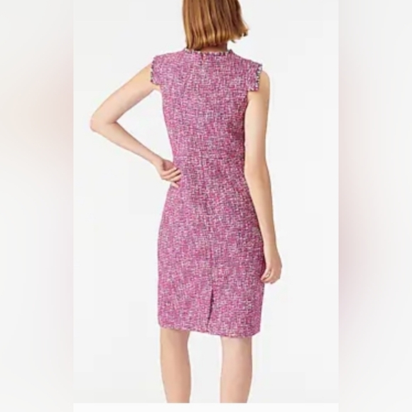 J. Crew Ladies Resume Dress In Autumn Tweed. Size 8 - Picture 3 of 14